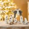Glitzhome® 11 Piece Ivory Nativity Figurine Set